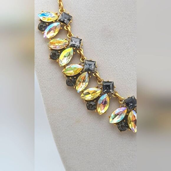 J. Crew rhinestone necklace - Picture 2 of 5